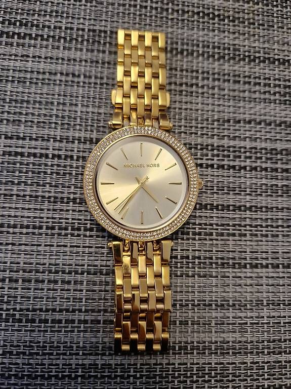 Uhren: Michael Kors Uhr Damen gold original – Gebraucht aus Schaffhausen von RK205