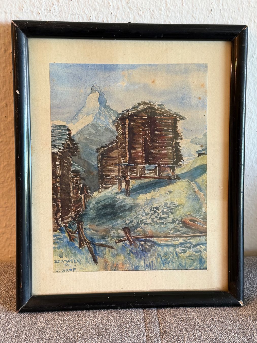 Dipinti: J. GRAF Original Gemälde – Usato da Basel venduto da PAUL_ART 5
