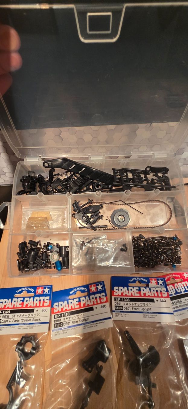 Tamiya Modellismo RC: Tamiya DB01 RR + pièces – Nuovo e nell'imballaggio originale da Veyrier venduto da Couz3187 4