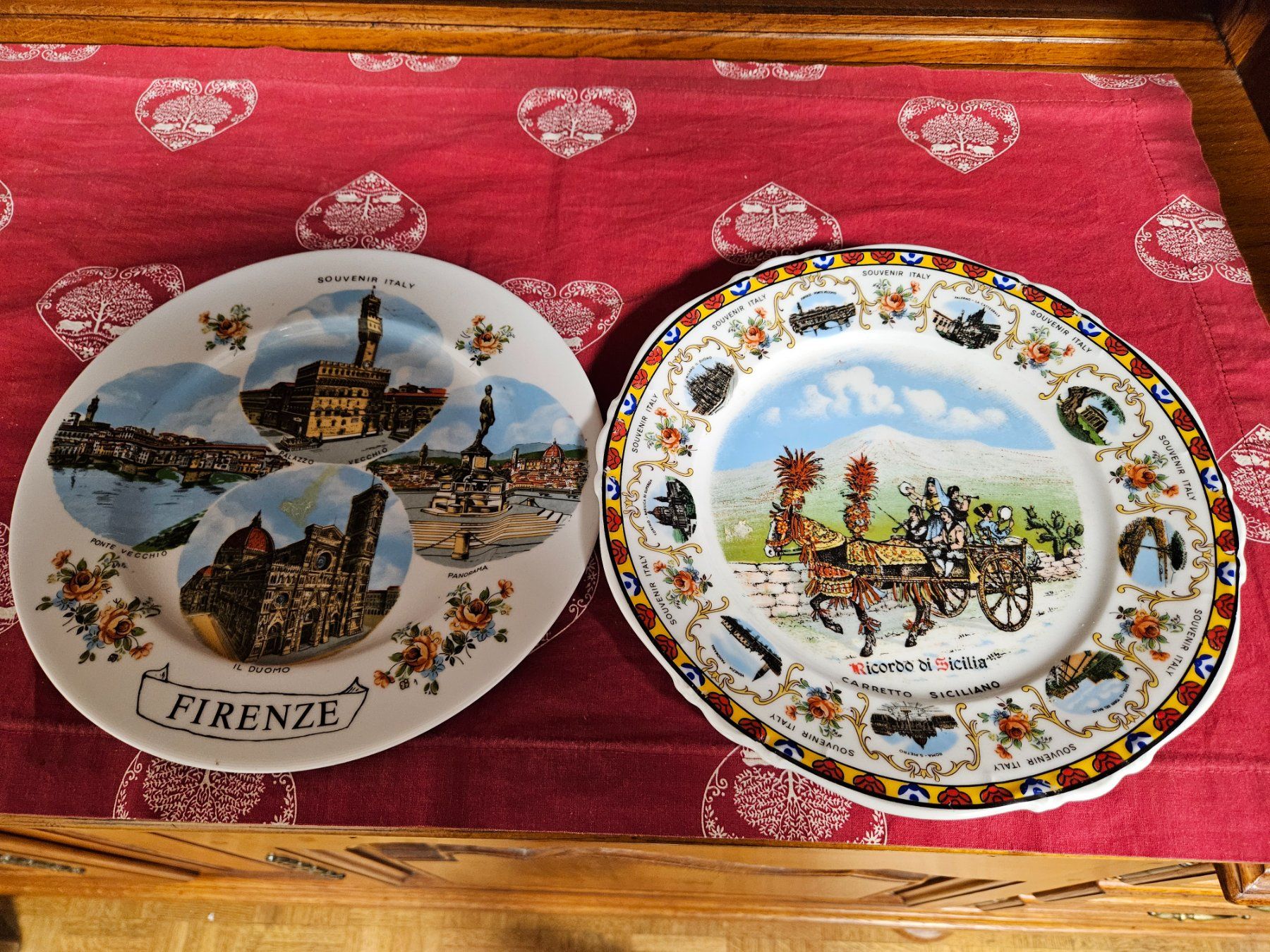 Assiettes: quadri in piatto – D'occasion à domat/ems par rokj
