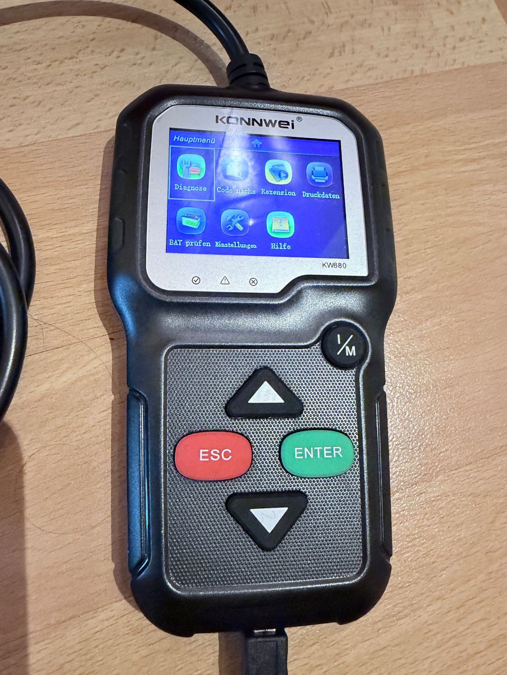 Misurare: KONNWEI KW680 OBD2 Diagnosegerät – Usato da Winterthur venduto da BS2016 1