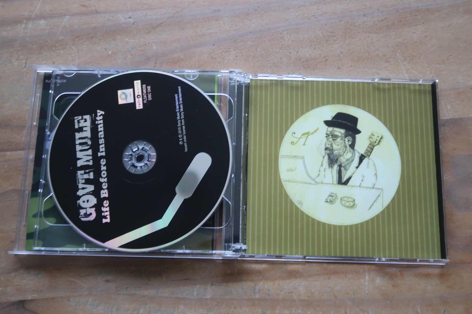 CD: GOV'T MULE - LIFE BEFORE INSANITY & DOSE - 2x CD – Usato da Basel venduto da Patiscat 5