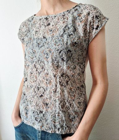 BLUSE SHIRT TUNIKA von NAF NAF M 38 TOP ZU HOSE von ESSENTI