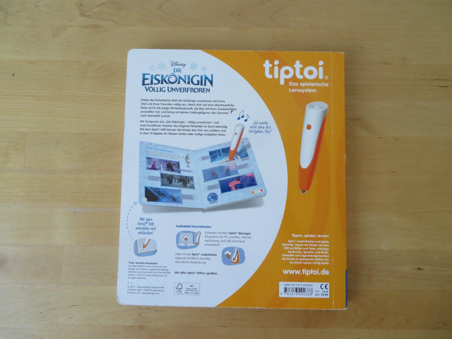 Libri: TIP TOI  Disney "Eiskönigin" – Usato da Zürich venduto da piroma 5