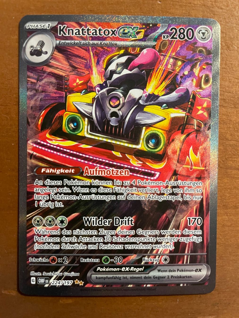 Pokémon Carte collezionabili: Pokemon Knattatox eX (Versand gratis) – Nuovo (secondo la descrizione) da Chur venduto da Angerson