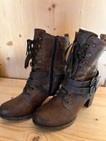 Stiefelette braun Gr. 40