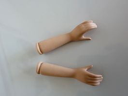 Puppen, Puppenarme, Puppenhände, Porzellan, 8 cm, Ersatz