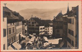 RAPPERSWIL Hauptplatz und Markt