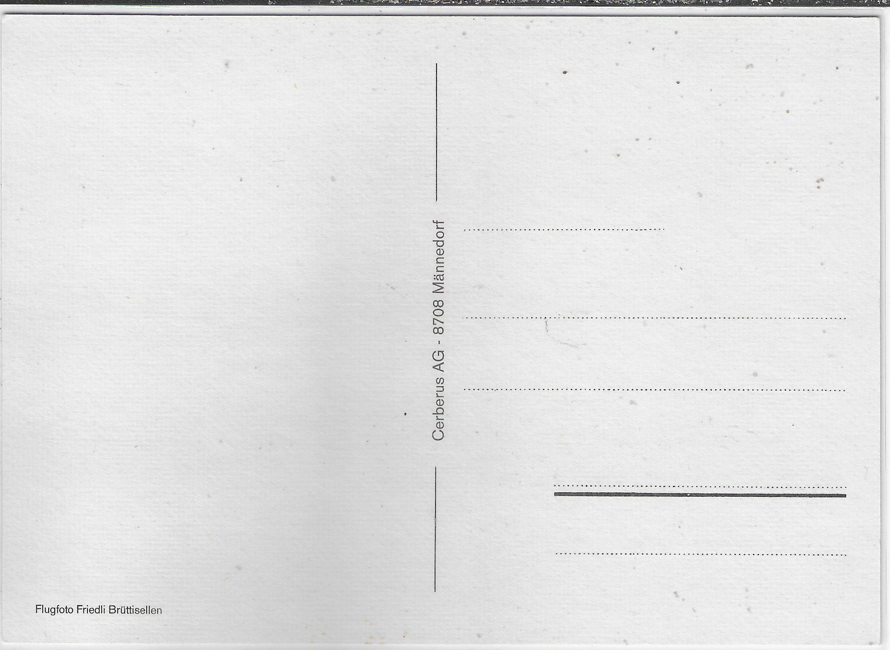 Cartoline postali: Flugaufnahme Cerberus AG - Männedorf – Usato da Ettingen venduto da Kartenplanet 1