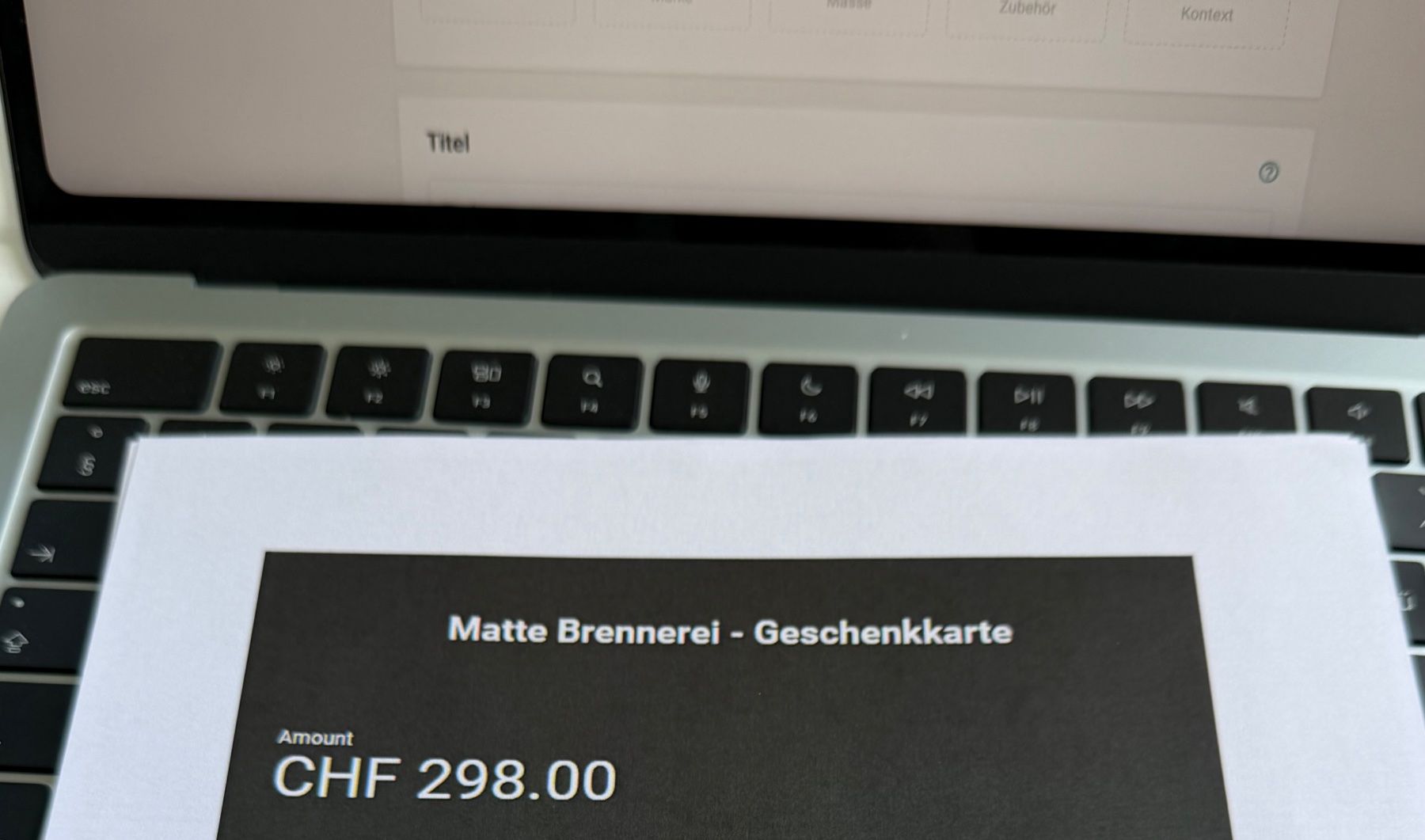 Gutscheine: Matten Gin Bern - Gutschein 298.- CHF - Brennworkshop – Neu und originalverpackt aus Jens von Mister-Hillbilly 2
