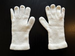 Warme Winterhandschuhe, Gr. S, beige