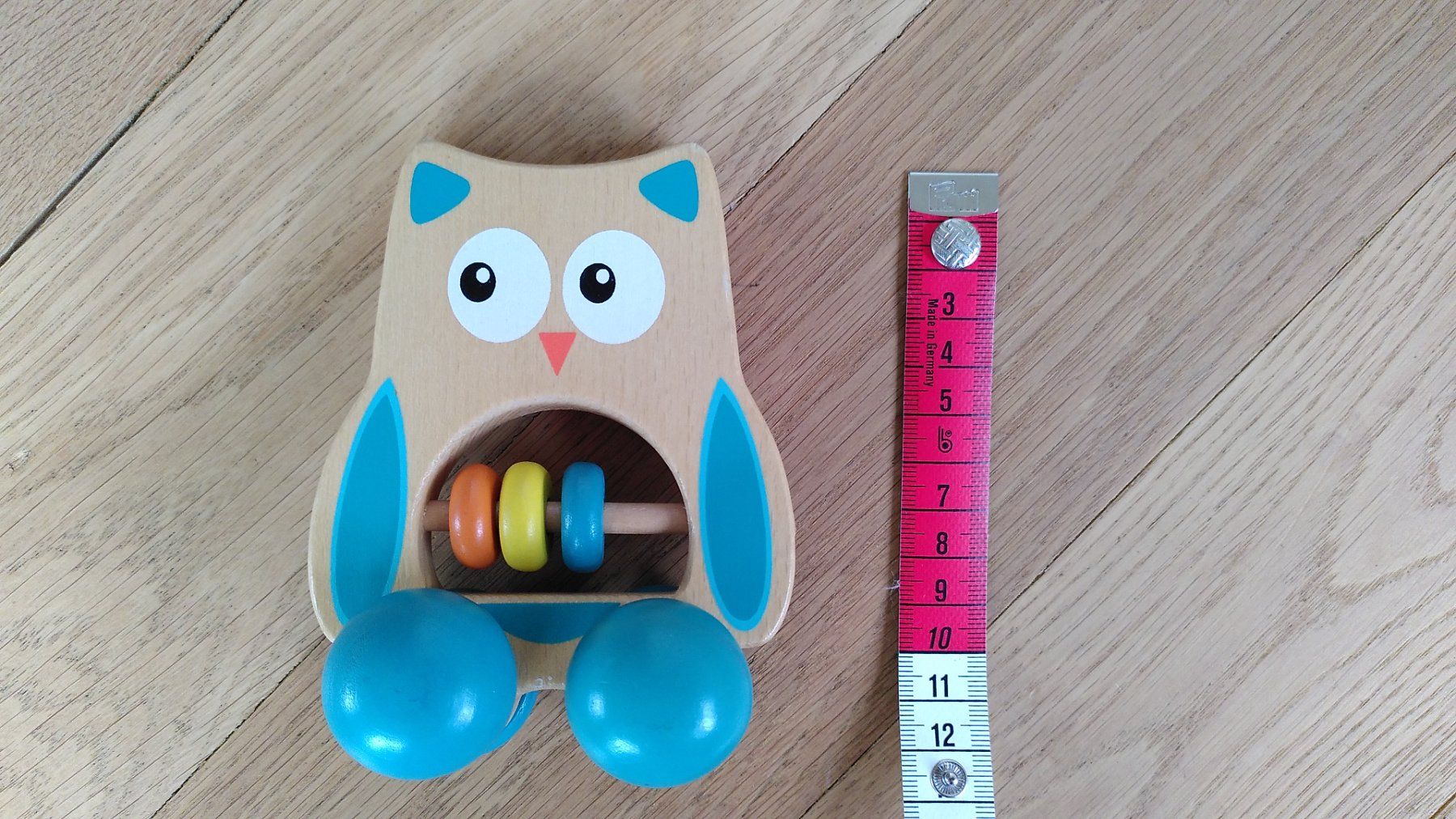 Spielzeuge: Holzspielzeug Eule mit Rädern – Neu (gemäss Beschreibung) aus Zürich von Weluma 1