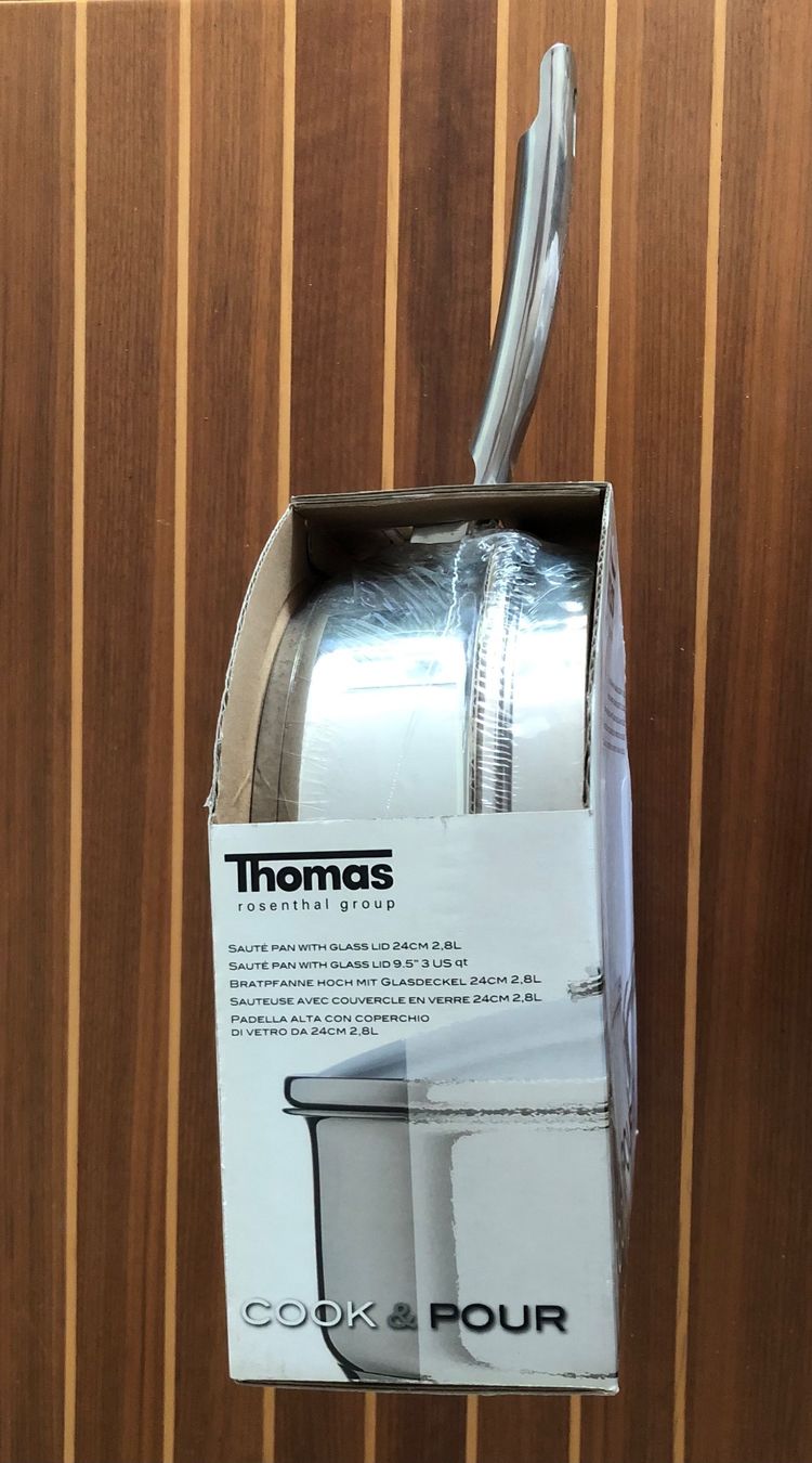 Thomas Pentole: Kochtopf/Pfanne Thomas Rosenthal mit Glasdeckel – Usato da Männedorf venduto da liebfux 3