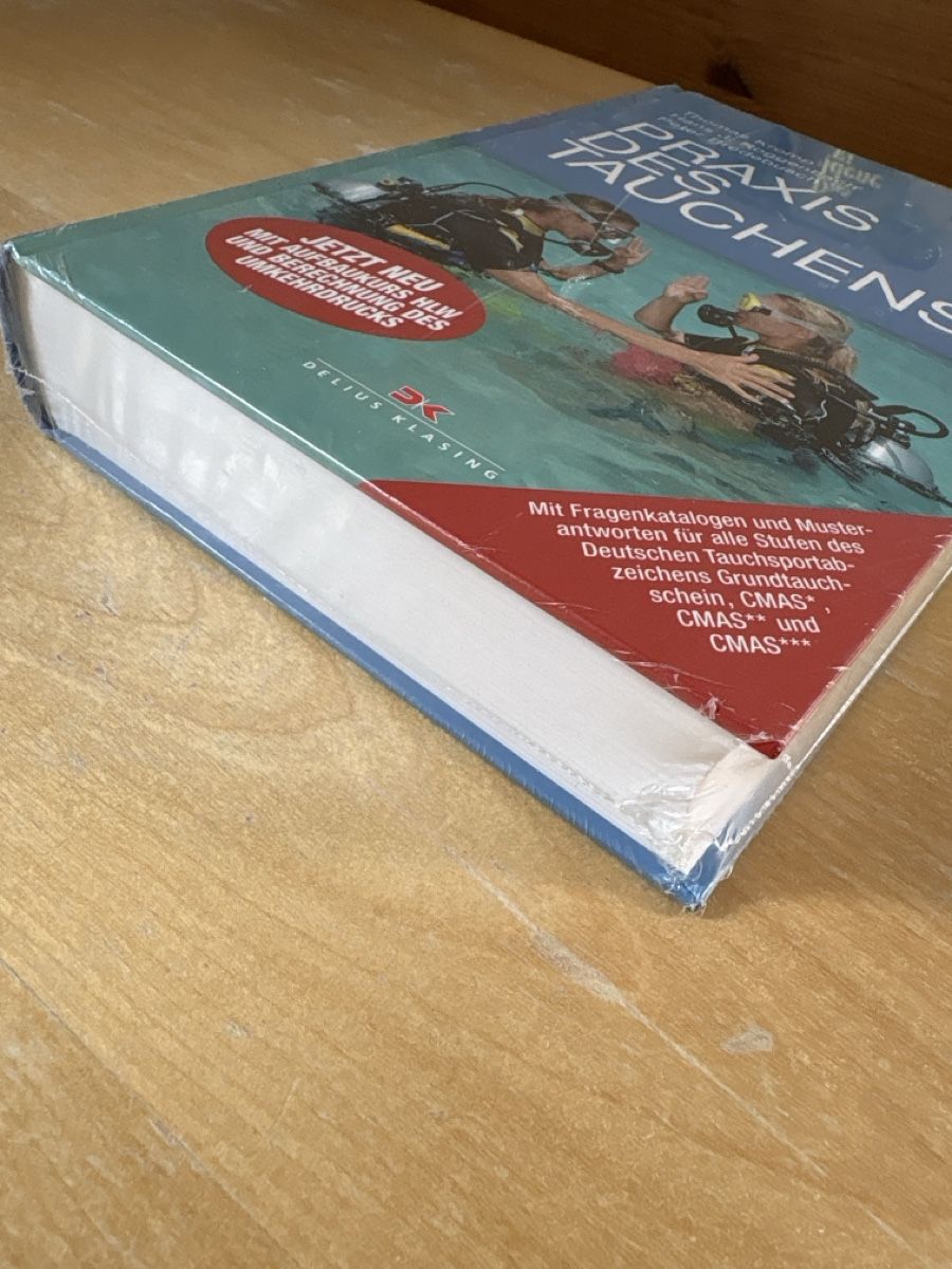 Libri: Diving / Praxis des Tauchens - Lehrbuch/Anleitung – Nuovo e nell'imballaggio originale da Zürich venduto da Fuxion 2