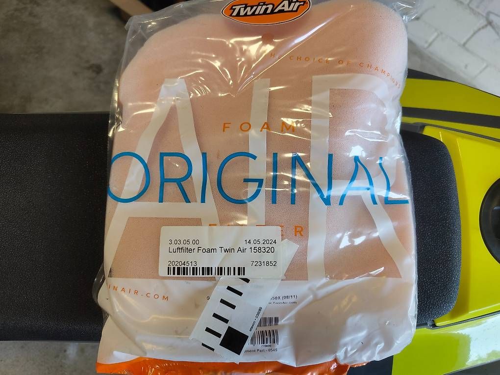Tutti i ricambio per moto: Husqvarna 511 sm, Luftfilter – Usato da Speicher venduto da sgtcheaftain