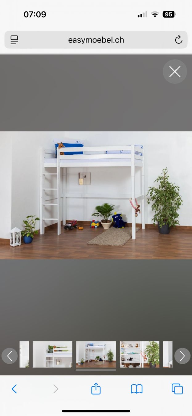 Letti: Kinderbett Jugendbett weiss – Usato da Thalwil venduto da ver_j2lw 1