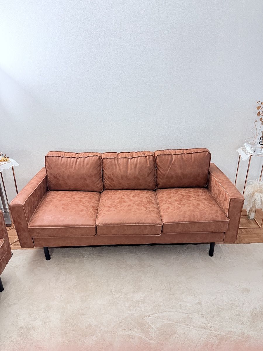 Divani: Neuwertige Lederstyle Sofa – Usato da Männedorf venduto da Astg133 2