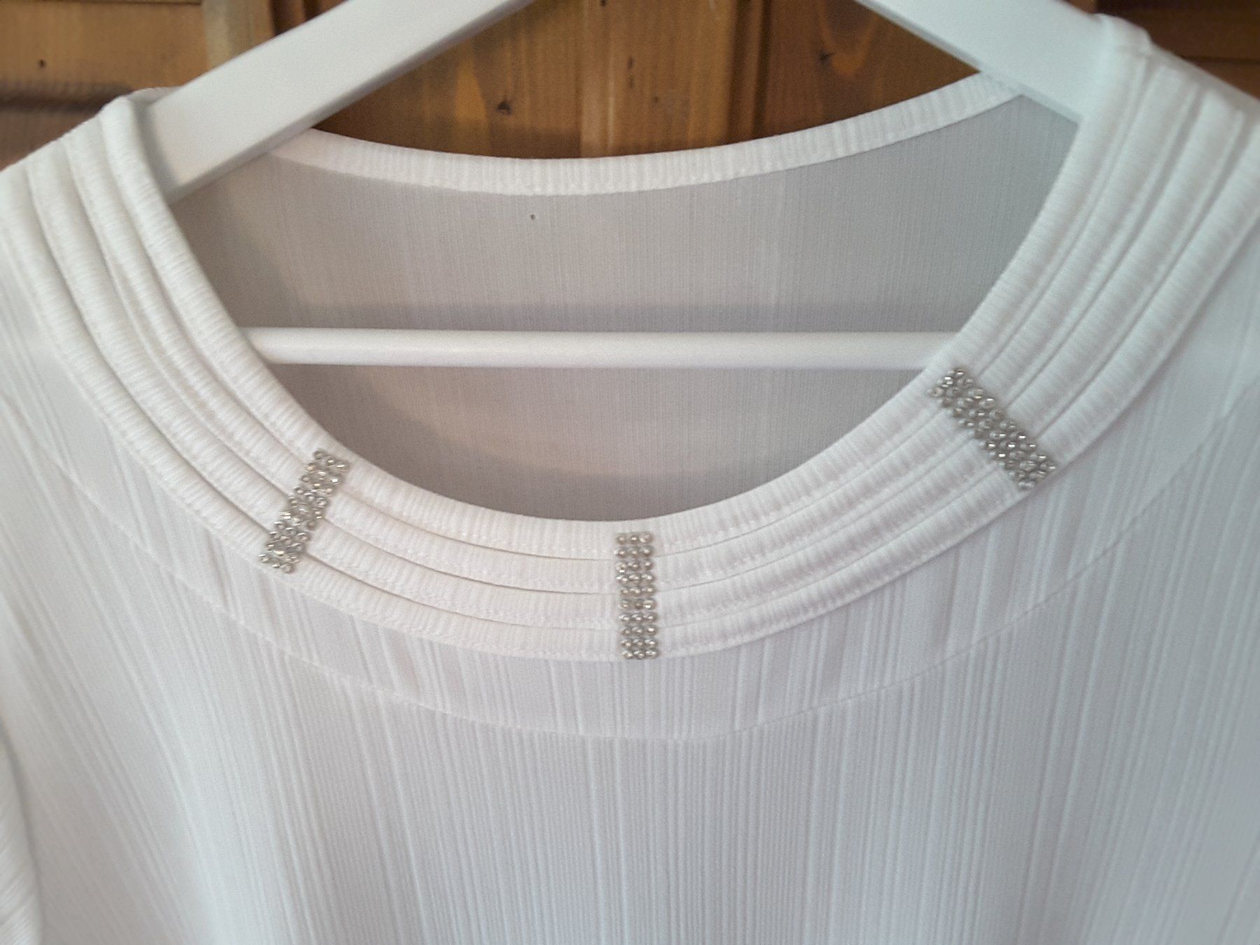 T-Shirts: Weisses T'Shirt Gr.L – Neu (gemäss Beschreibung) aus Boppelsen von tigimohrli 1