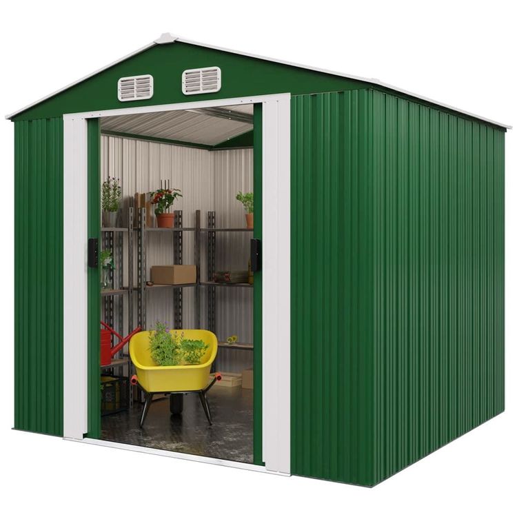 GartenhausXXL aus Metall 257x205x177.5cm 2