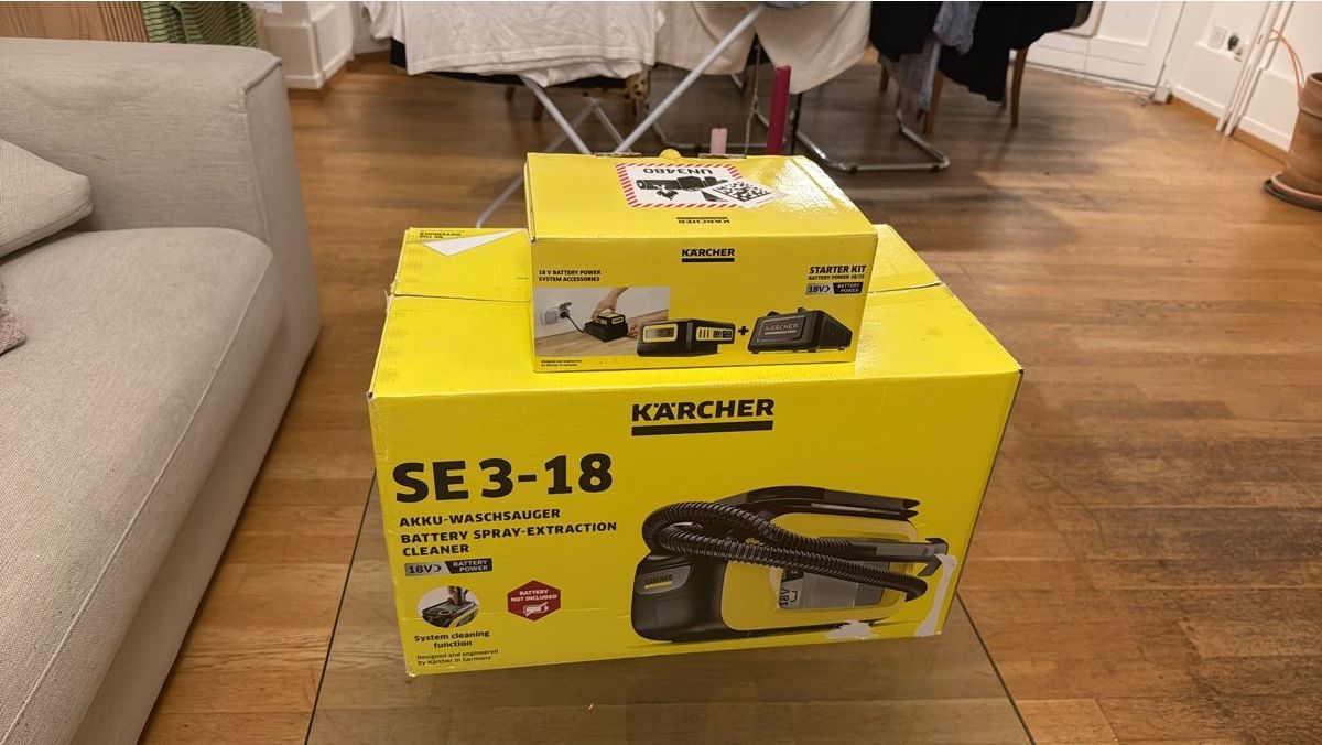 Kärcher Dampfreiniger: Kärcher SE 3-18 Akku-Waschsauger neu – Neu (gemäss Beschreibung) aus Zürich von til_rdc6