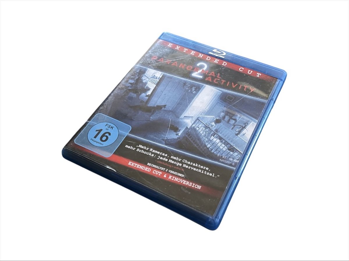 Alle DVDs: Paranormal Activity 2 Extended Cut - Blu-ray Horror! – Gebraucht aus Luzern von woti-shop 4