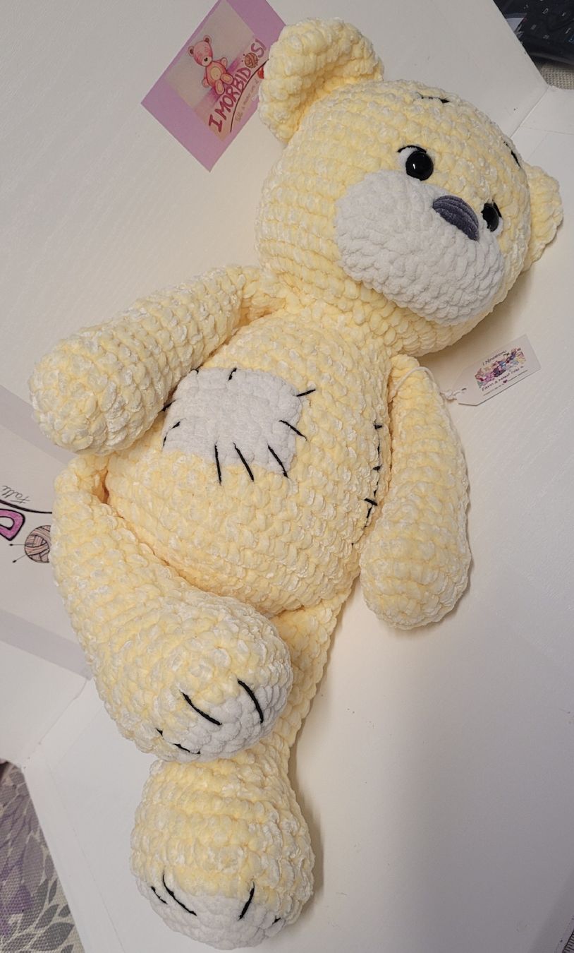 Lana: orso amigurumi  – Nuovo (secondo la descrizione) da Giubiasco venduto da imo_bj9w 2
