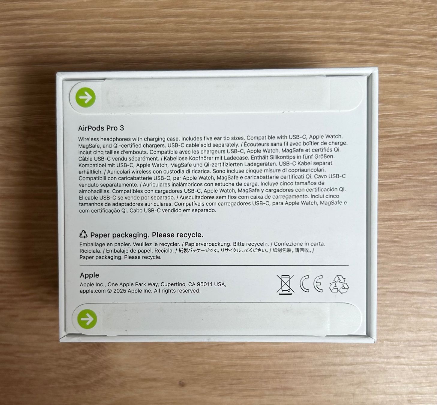 Apple Cuffie: Apple AirPods Pro 3  NEU !! – Nuovo e nell'imballaggio originale da Schattdorf venduto da wal_5l5t 1