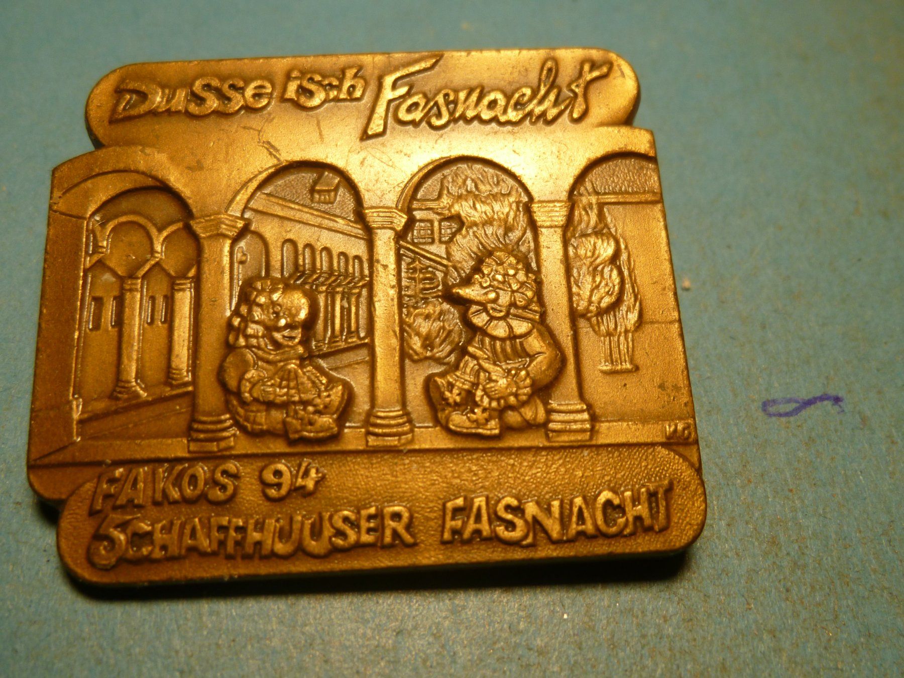 Plaketten & Abzeichen: SCHAFFHUUSE 1991 BRONZE – Gebraucht aus Ried (Muotathal) von Mandarin02