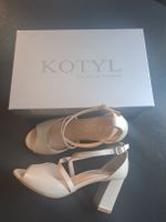 Sandali KOTYL eleganti pelle beige perlato