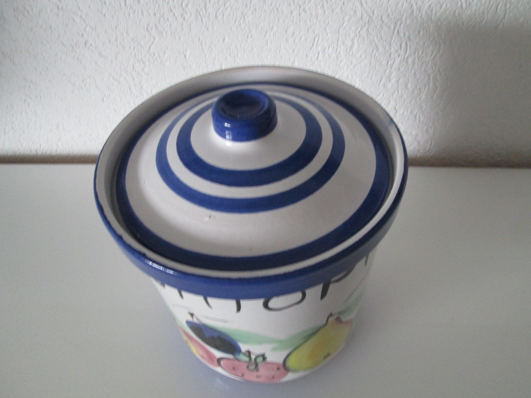 Pentole: Rumtopf (Rum und Obst-Topf) mit Deckel – Usato da Movelier venduto da ddomenika 1