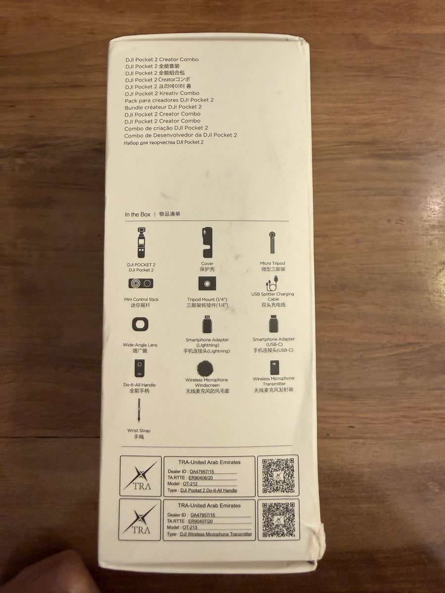 DJI Action Cam: dji Pocket 2 CREATOR COMBO – Usato da Meggen venduto da edwardcallan 2