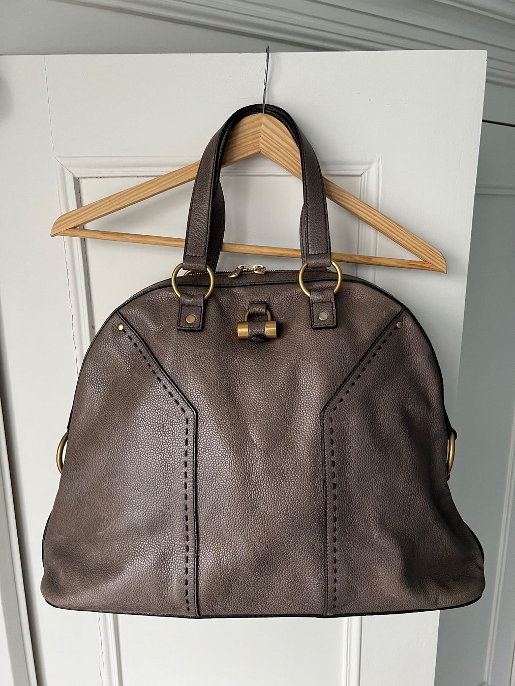 Saint Laurent Borse da donna: Echte YSL-Ledertasche (gross) – Usato da Wettingen venduto da behave2807