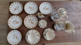 Antikes Sarreguemines Louis XV Konvolut