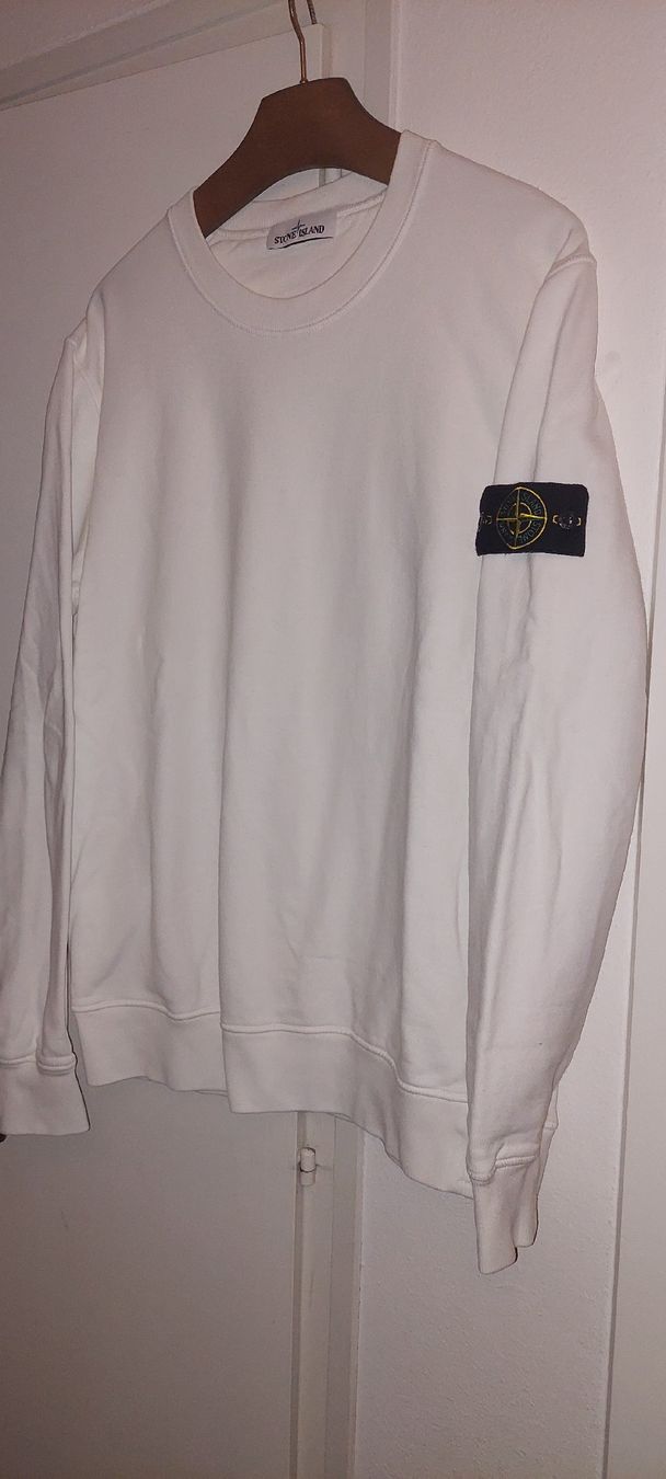 Stone Island Maglioni & Felpe: STONE ISLAND PULLOVER XL BLANC AVEC ÉTIQUETTE et CERTILOGO – Nuovo (secondo la descrizione) da Orpund venduto da Biennerome 1