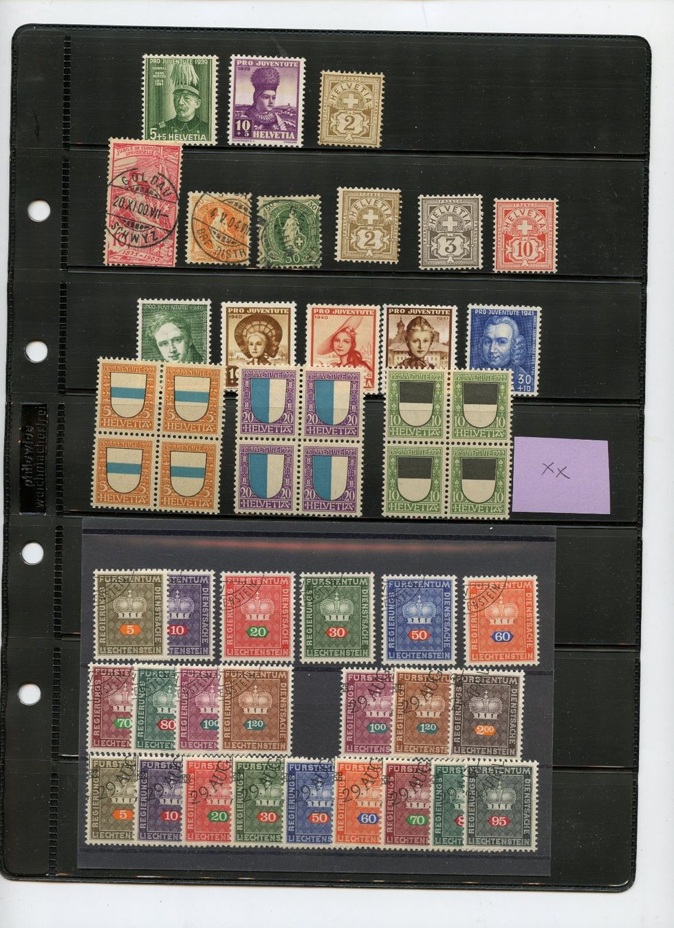 Tutti i francobolli: 1 Lot Schweiz 15.5.3. – Usato da Steffisburg venduto da Sorbas 2
