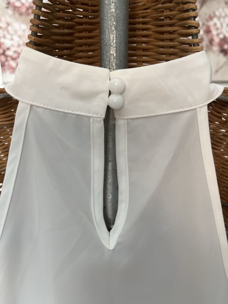 Tops: Neckholdertop, weiss, M – Gebraucht aus Solothurn von Bobesch08 4