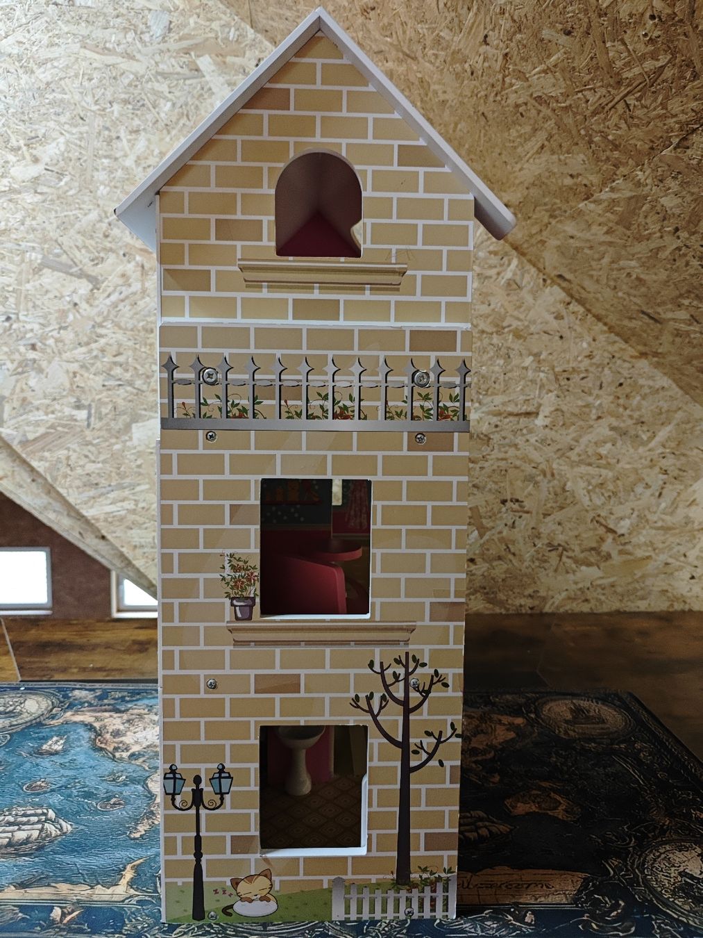 Maisons & Meubles de poupées: Puppenhaus aus Holz – D'occasion à Wittenbach par stefange 5
