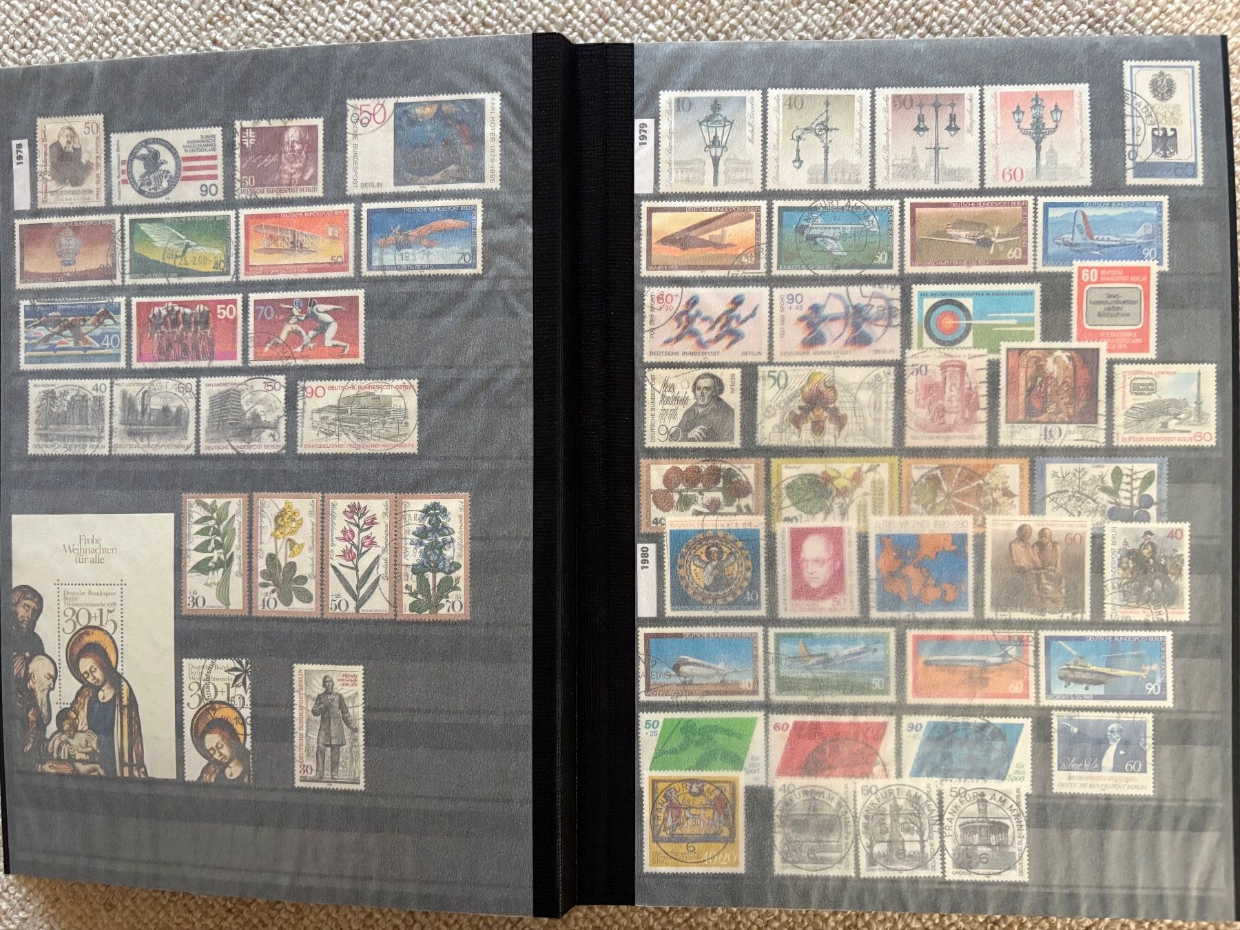 Alle Briefmarken: Album Briefmarken Berlin 1948-1990 – Gebraucht aus Steinmaur von Nicorutishauser 9