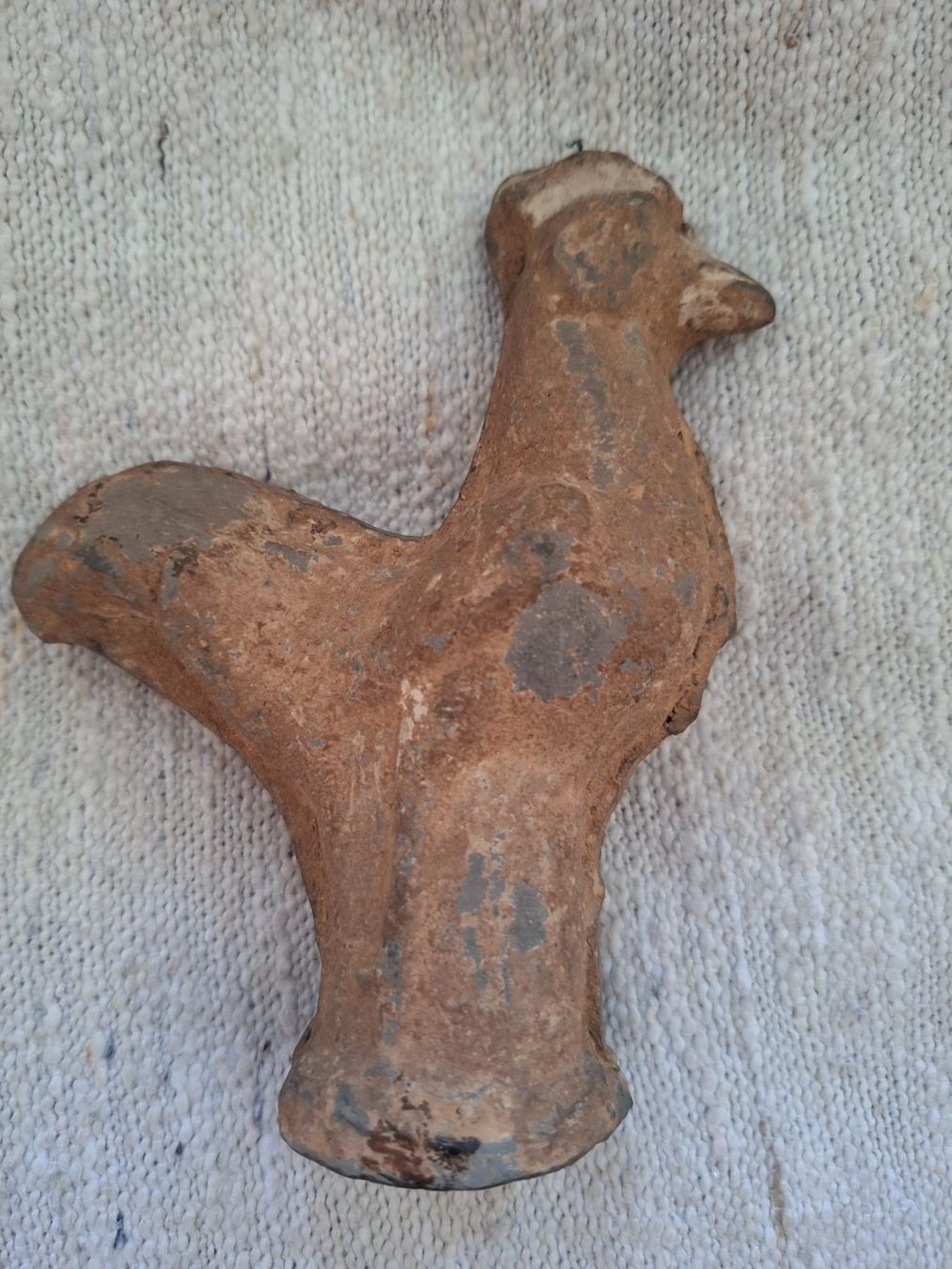 Statuette: Ancien coq en terre cuite – Usato da Onex venduto da adr_fg5g