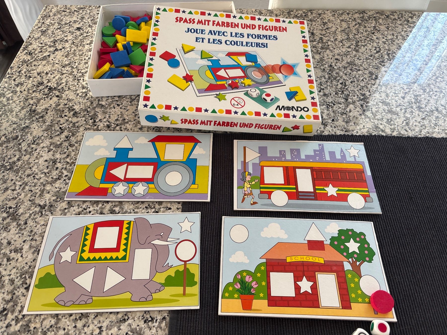 Spiele: Spass mit Farben und Figuren Spiel – Neu und originalverpackt aus Bürglen von sunshiners