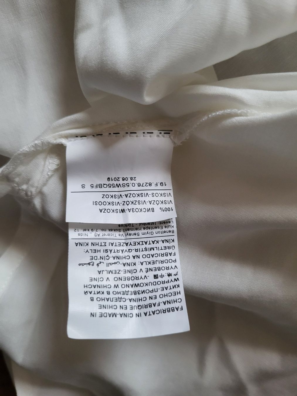 Benetton Camicette: Wunderschöne, lässige Bluse von "Benetton" Gr S NEU – Nuovo e nell'imballaggio originale da Richterswil venduto da Rem2011 3