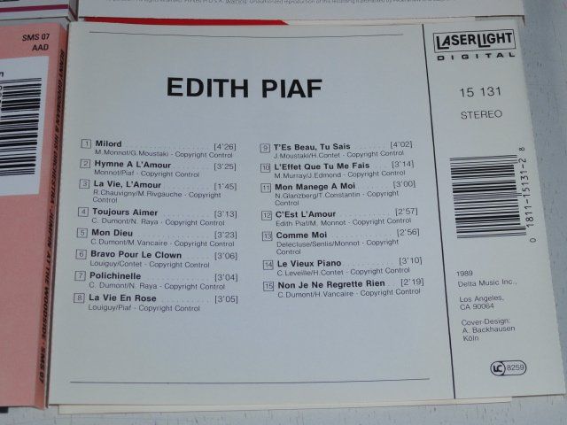 CDs: 4CD's - Manhattan Transfer, Edith Piaf, Glenn Miller,Goodman – Gebraucht aus Unterbäch von hiliq 5