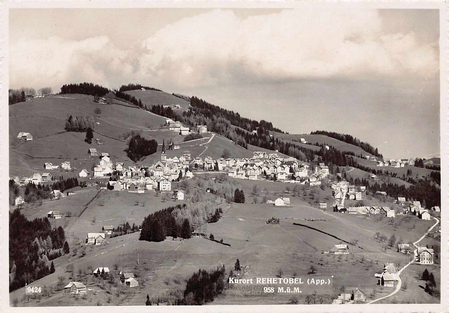Ansichtskarten: Rehetobel, gelaufen 1944 – Gebraucht aus Frauenfeld von POML