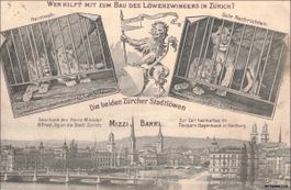 Zürich // 1904 Stadtlöwen Mizzi und Barri