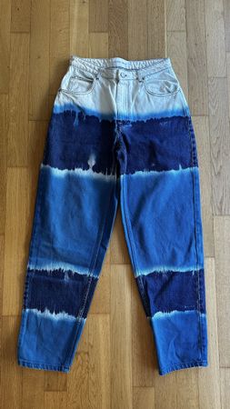 Alberta Ferretti Jeans Tie Dye Size 40 Italian 