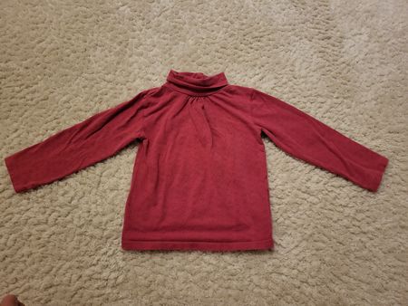 Winter-Rollkragenshirt, Gr. 80, Mädchen