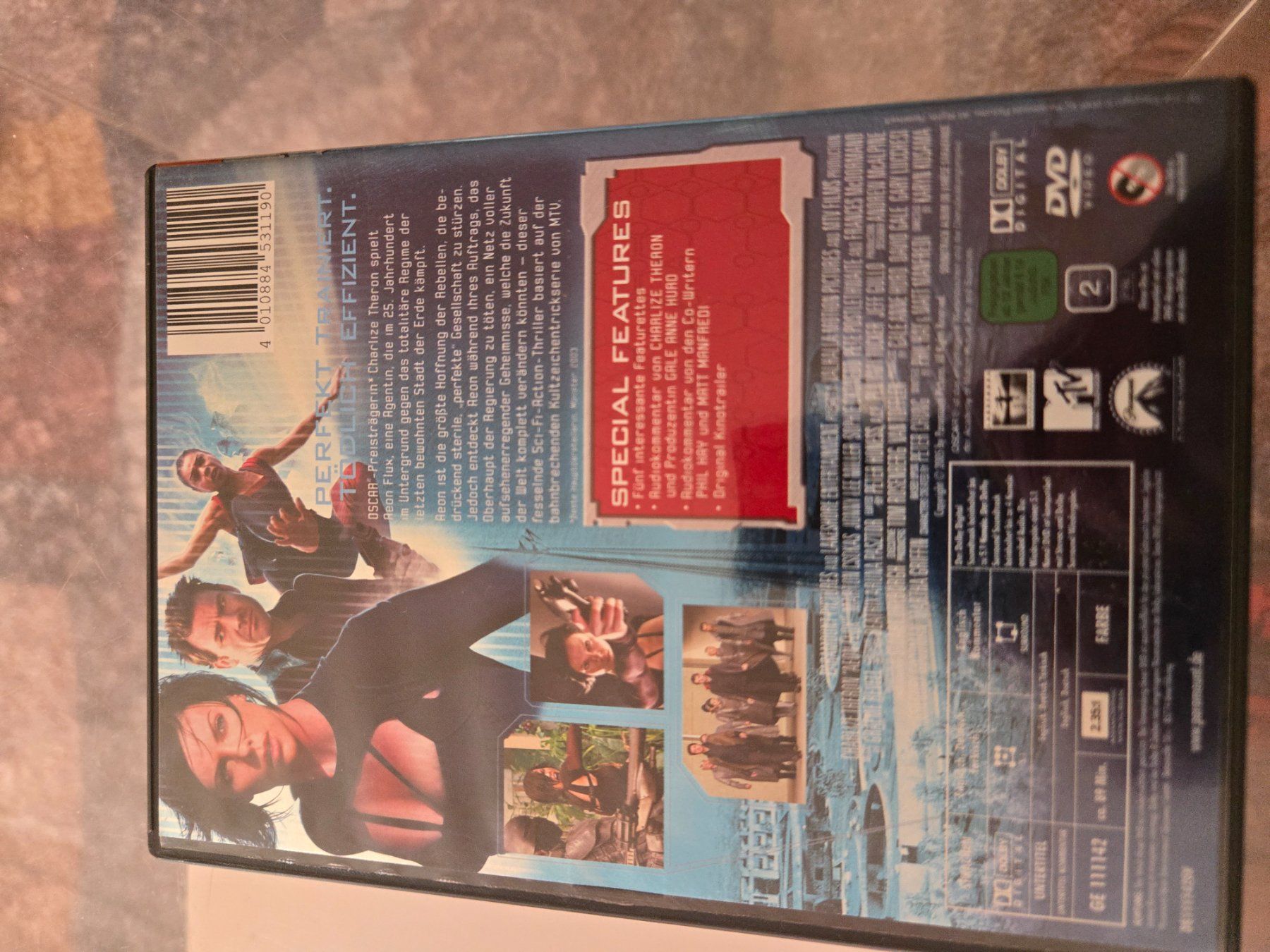 Tutti i DVDs: Aeonflux DVD – Usato da Bussigny venduto da Kfdlt 1