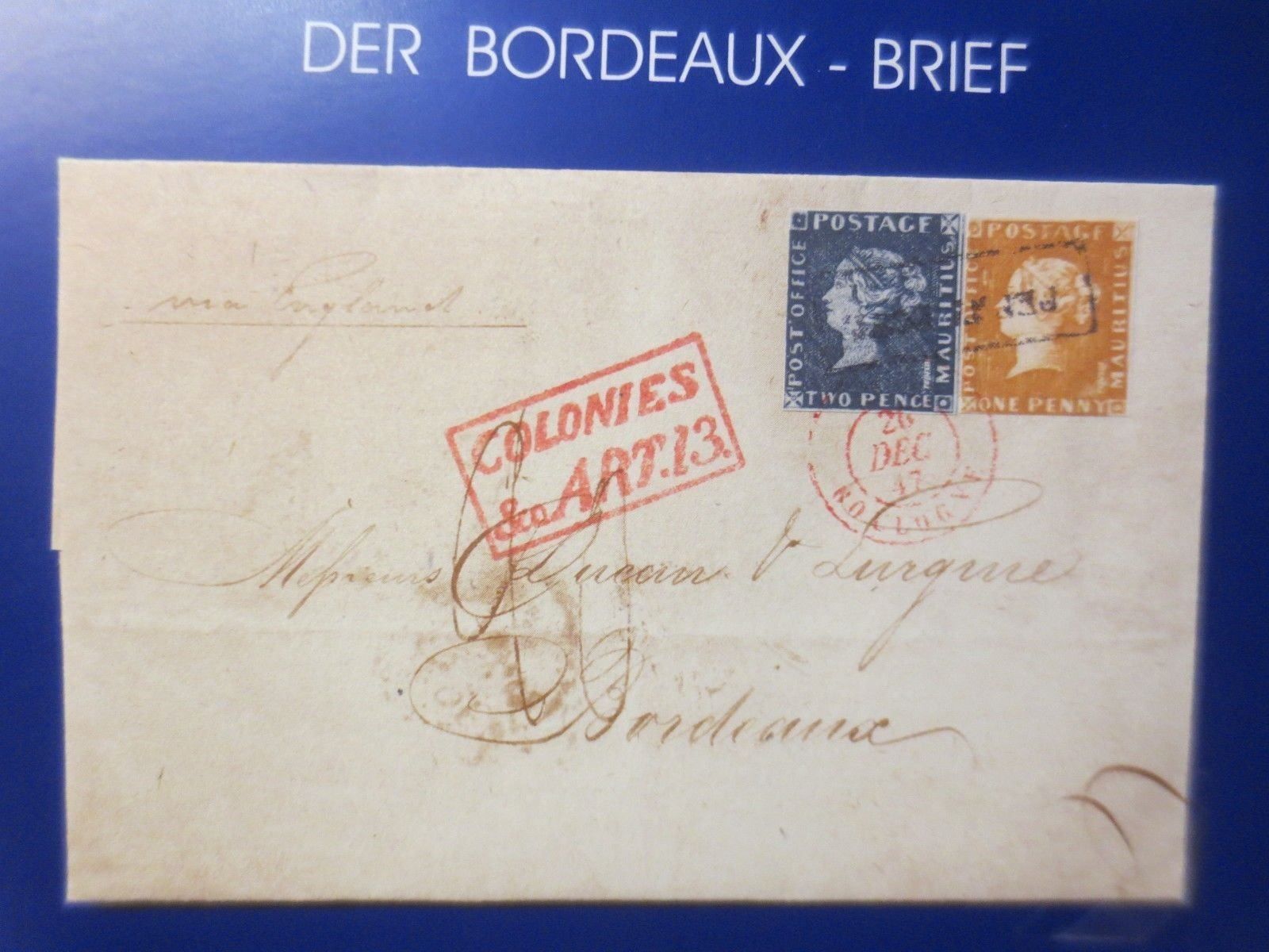 Enveloppes & pochettes d'envoi: Brief Mauritius – Neuf (Voir description) à Menzingen par Wlukas