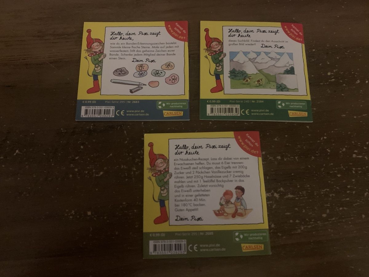Libri: 3er Set Pixi Büchlein – Usato da Buus venduto da 2013dp 1