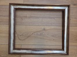 beau cadre baguette argent 46,5x38.5 cm